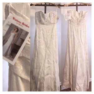 New Designer Wedding Gown by Watters